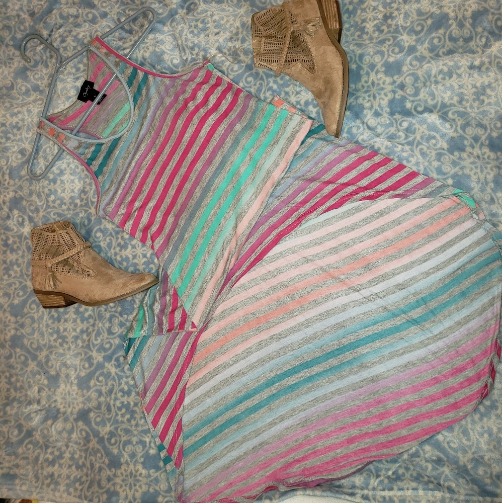 Hi low racerback tank dress 🎽 👗